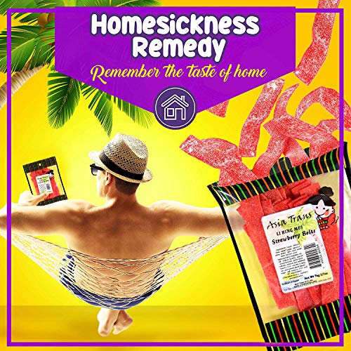 Li Hing Mui Strawberry Belts 2.70 Ounce - Pack de 2 miniatura 4