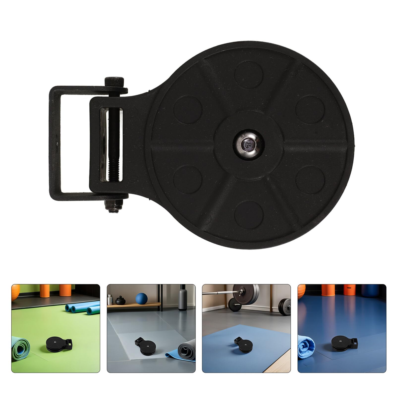 ABOOFAN Poleas para Gimnasio 2 Piezas Ruedas Fijas de Cable Resistentes al Desgaste Sistema Compacto para Rehabilitación y Entrenamiento de Fuerza en Brazos Hombros y Muñecas