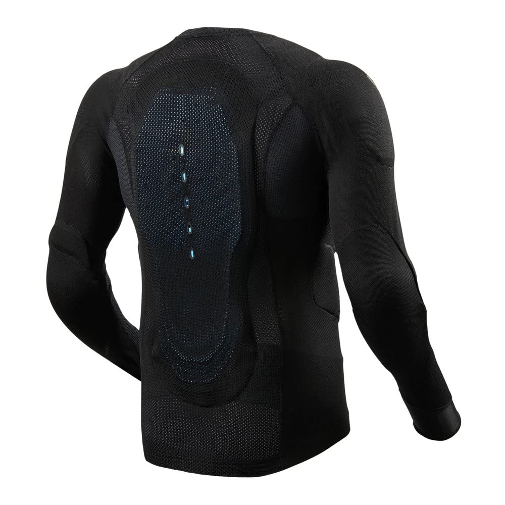 REV'IT! Revit Proteus Giacca protettiva motocross, nero, M