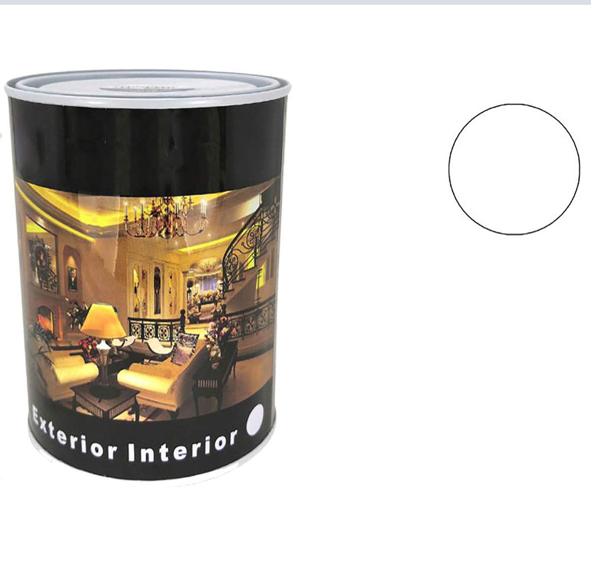H HANSEL HOME Pintura Esmalte al Disolvente para Madera y Metal, Pintura Alquidica de Rápido Secado para Superfícies Interiores y Exteriores(Negro Satinado, 125 ML) — view 29