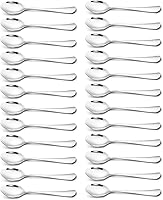 Vista 8 de Briout Teaspoons, 16 Piece Spoons Silverware, 6.7 Inches Premium Food Grade Stainless Steel Tea Spoon, Kitchen Dessert Spoons Set, Mirror Finish