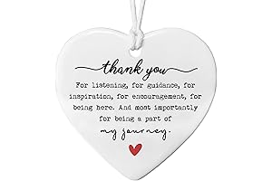 Expressing Gratitude to Healthcare Heroes: Heartfelt Thank You Heart Ornament Keepsake to Honor Nurses