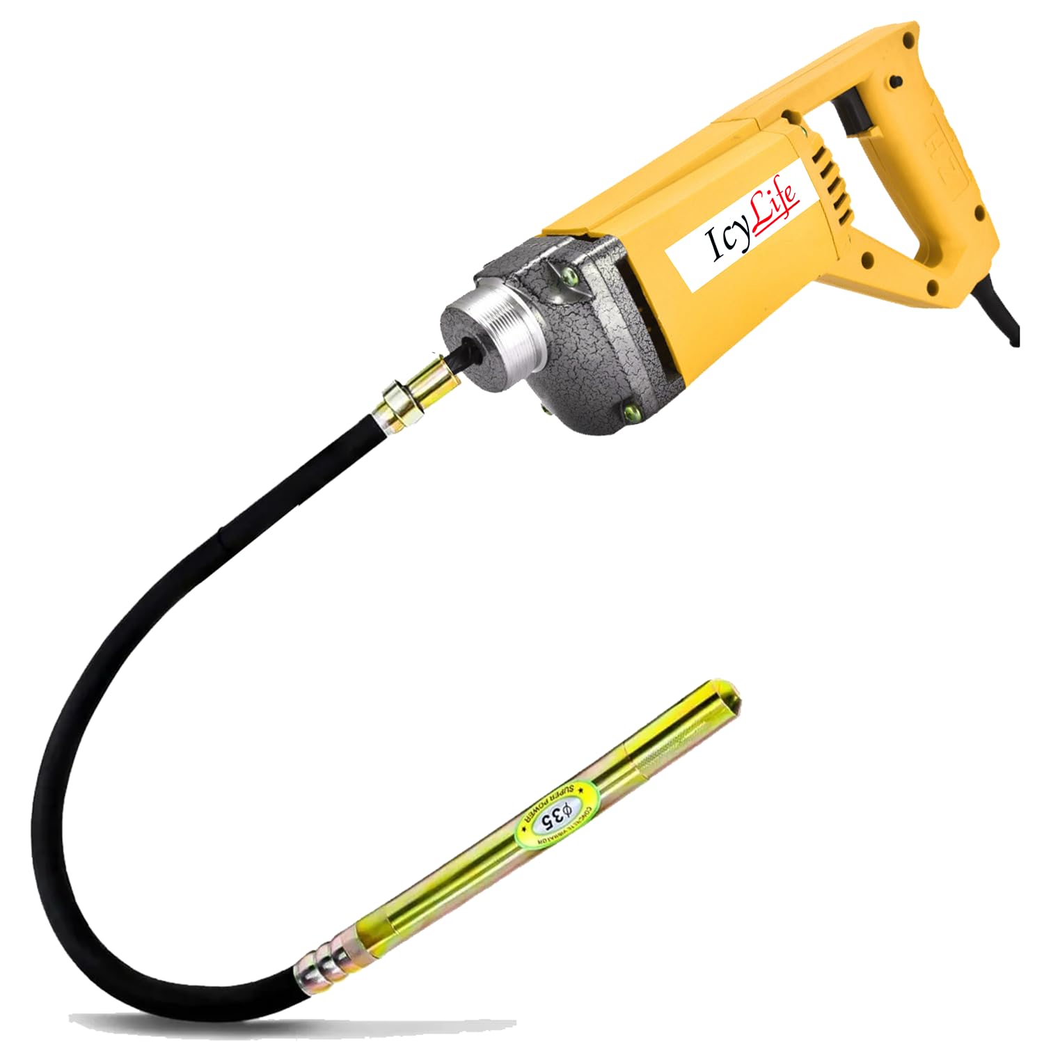 ICYLIFE 1340-WATT Concrete Vibratoriron Machine With 1.5 Mtr Needle | Electric Concrete Vibrator 13900rpm | (B0CLYC3DDH) Amazon Price History, Amazon Price Tracker