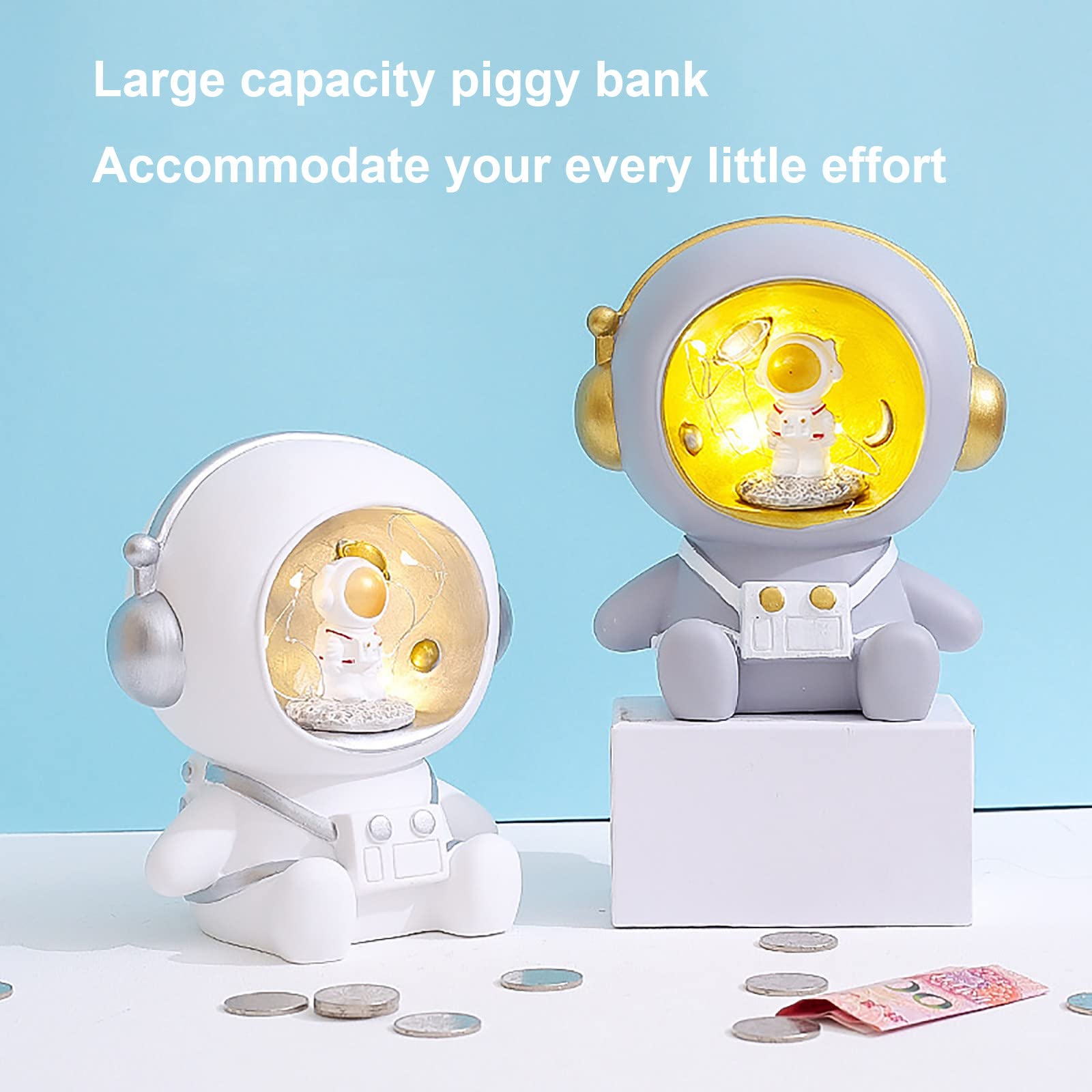 Amazon.co.jp: 宇宙飛行士の貯金箱、宇宙飛行士のキャラクターの装飾
