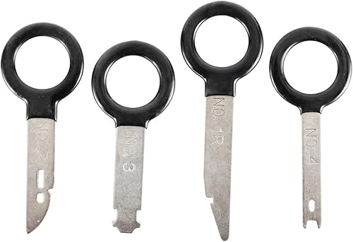 Miniatura 5 de Juego de 20 llaves de extracción de radio de audio profesional para automóvil, estéreo, reproductor de CD, compatible con Mercedes, apto para BMW,