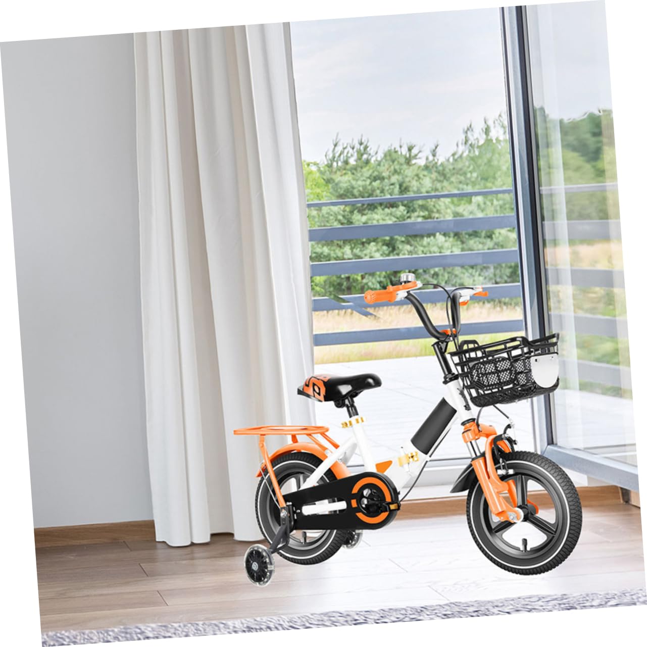 UPKOCH Leuchtende Stützräder für Kinderfahrrad, 2 Paar, Kohlenstoffstahl | Geräuscharm und Verschleißfest, Leicht zu Montieren und Abnehmbar, Passend für Kinder und Kleinkinder