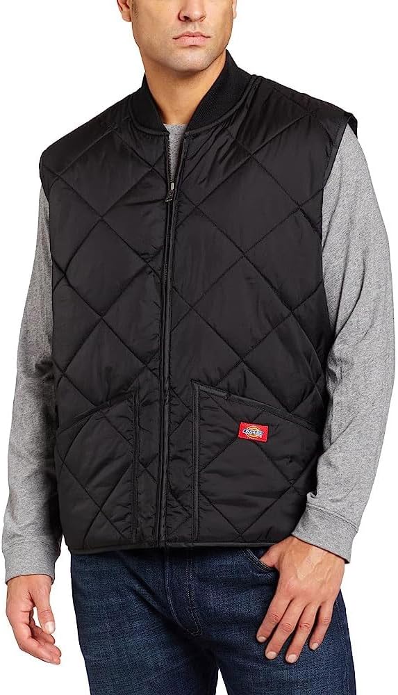 Men's Diamond Quilted Vest JACKET