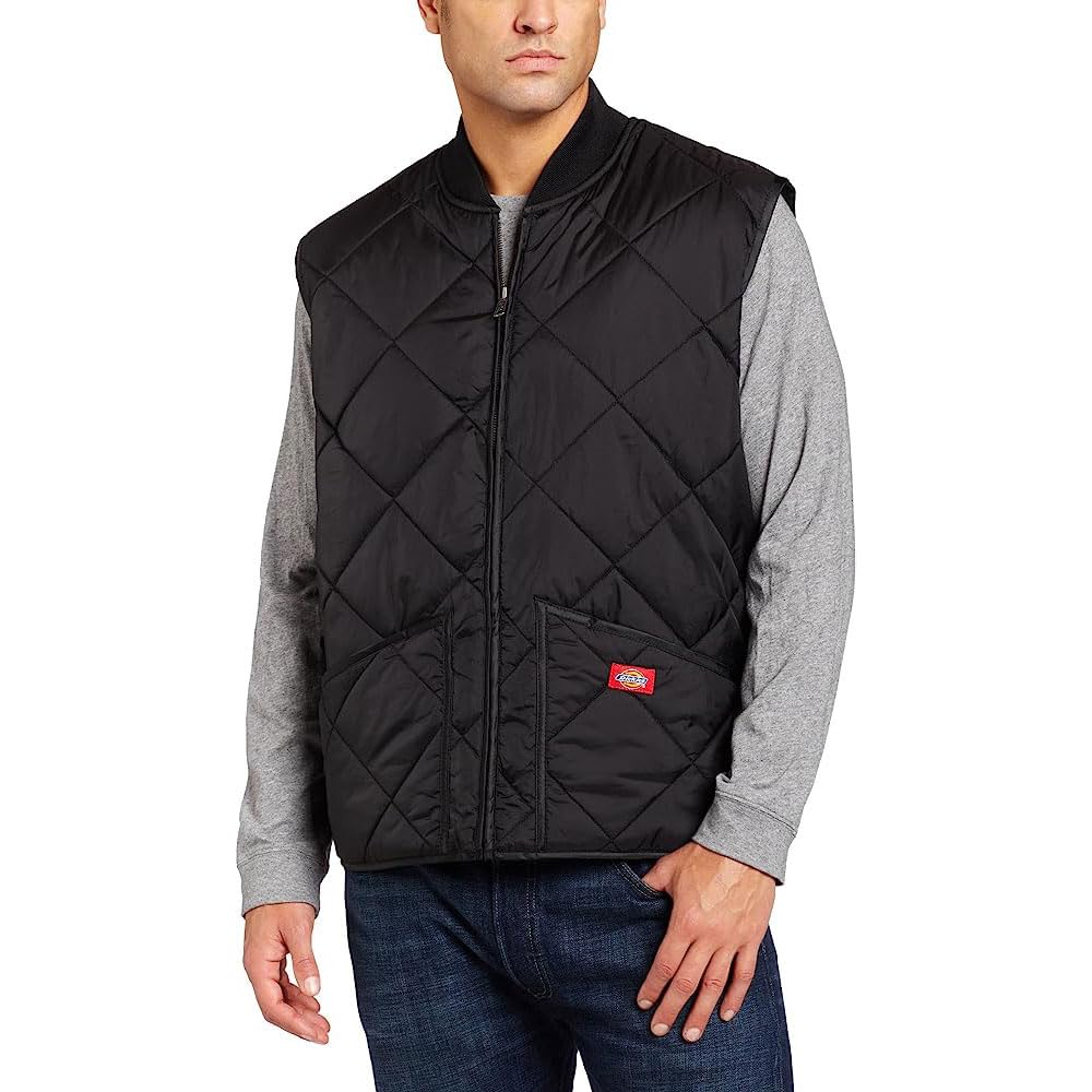 Men's Diamond Quilted Vest JACKET