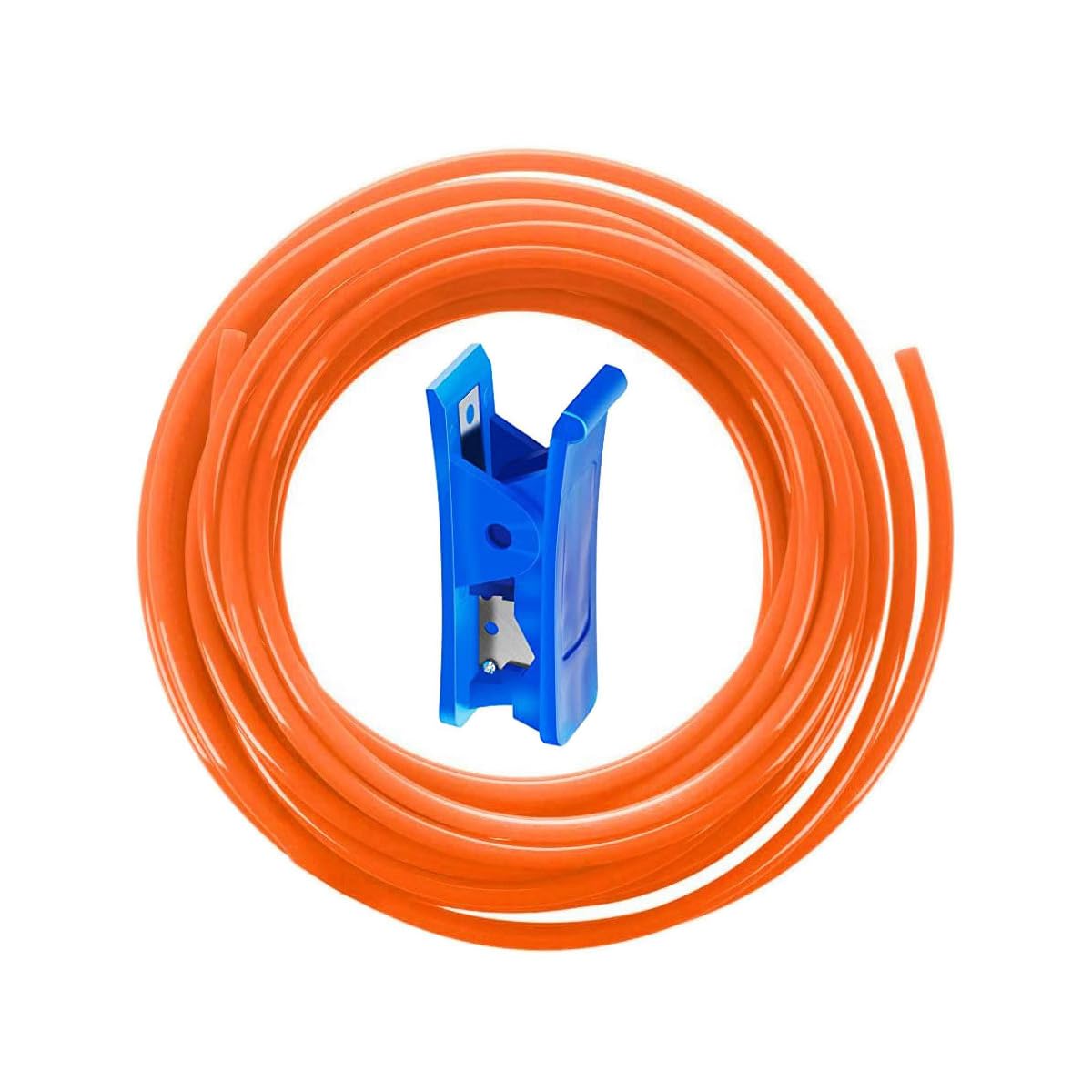Tuyau Pneumatique PU 50 Mètres – Diamètre 4 Mm ID / 6 Mm OD, Flexible, Résistant à L’Huile – Pour Atelier, Garage