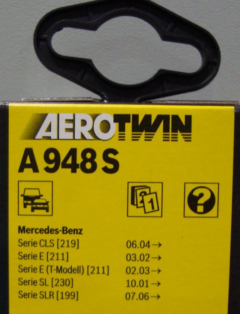 Amazon | BOSCH ベンツ W211 W219 R230 エアロツイン ワイパー A948S