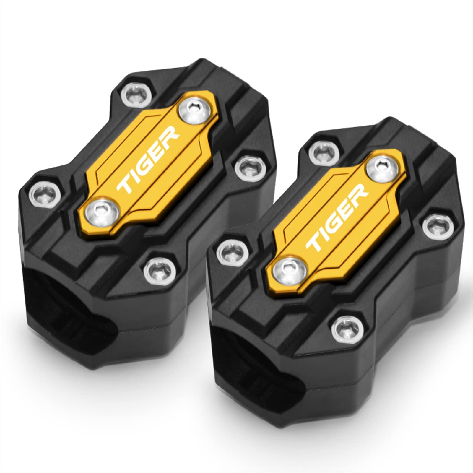 SLIMES Motocicleta Bloque De Protección De Parachoques De Motor De Motocicleta para Triumph Tiger 800 900 GT Pro Rally Explorer 1200 1200 XCA 1050i 955i 800 XC (Color : Gold)