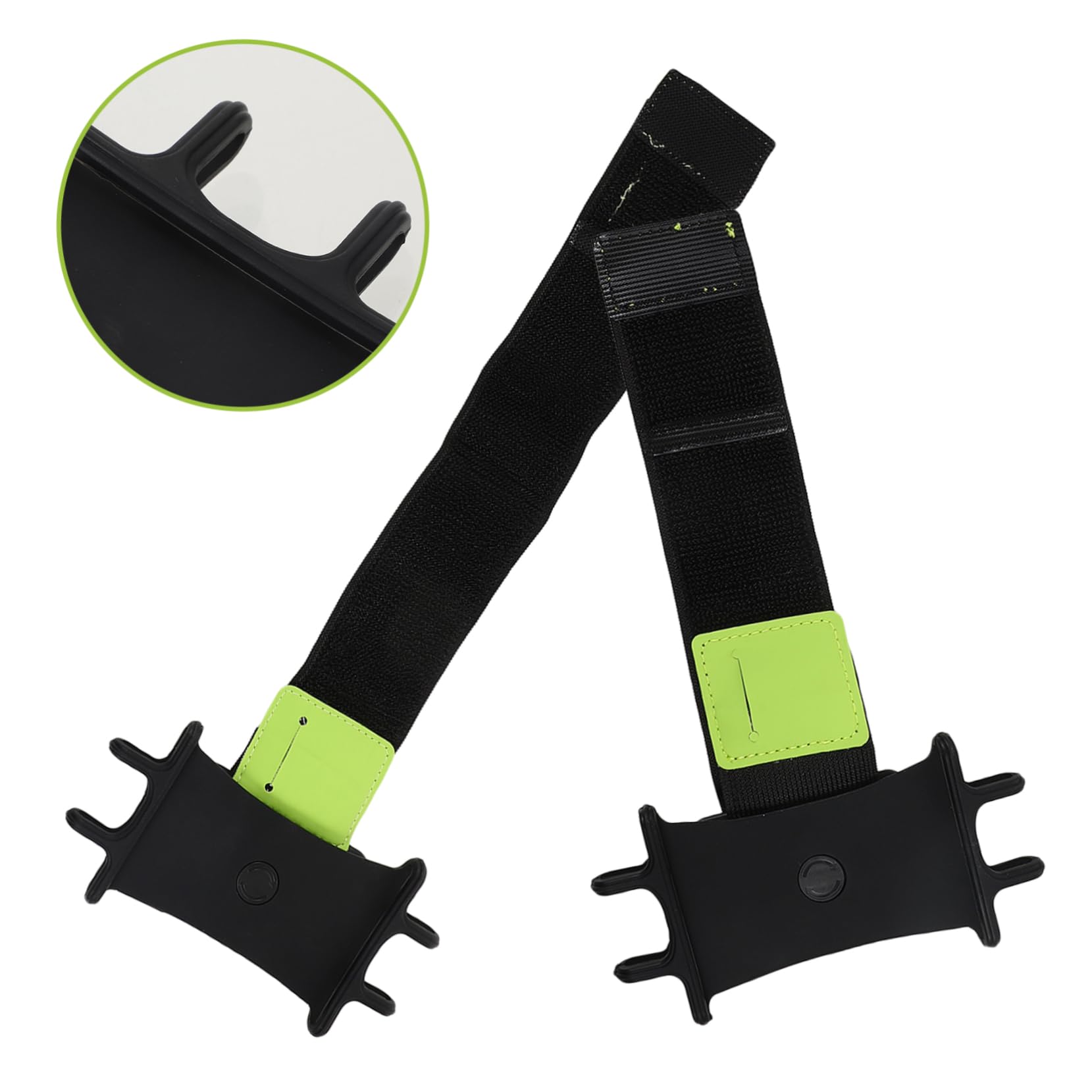 ULTECHNOVO 10pezzi Porta Smartphone Da Corsa Con Supporto e Rotazione Bracciale Sportivo Per Allenamento e Ciclismo Material e Facile Da Installare