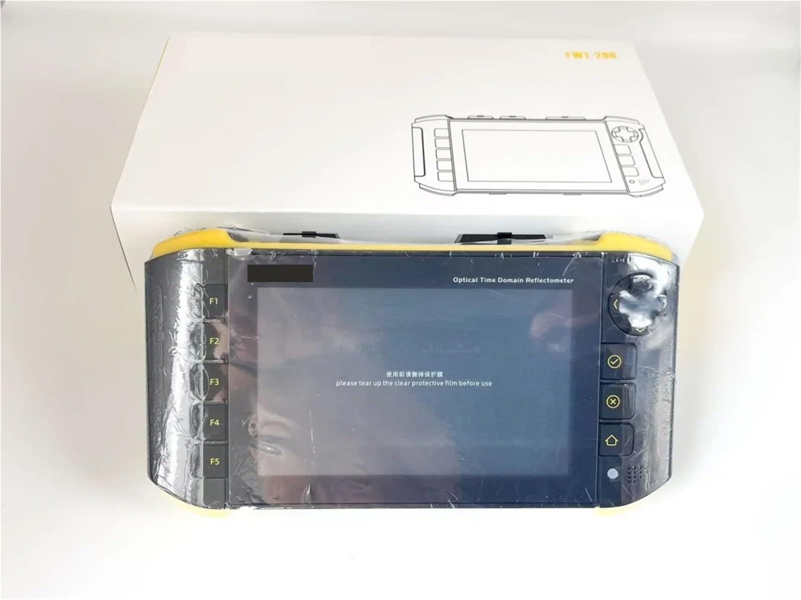 Mini OTDR Testeur de Fibre Optique Actif en Direct 1610 nm 20 DB Réflectomètre Optique Écran Tactile IOLA OPM VFL Carte des événements(UPC Port)