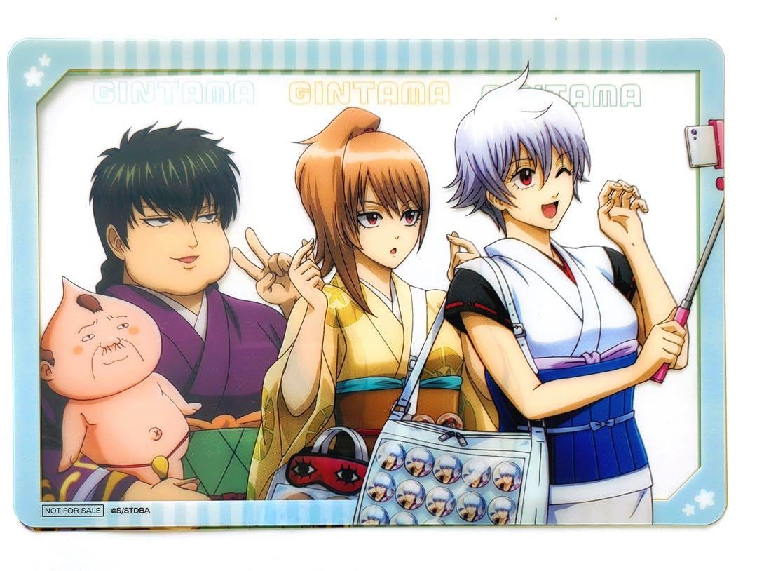 Amazon.co.jp: 銀魂 銀子 総子 Ⅹ子 クリアポストカード 会場限定特典