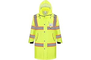 Waterproof Safety Rain Jacket for Men