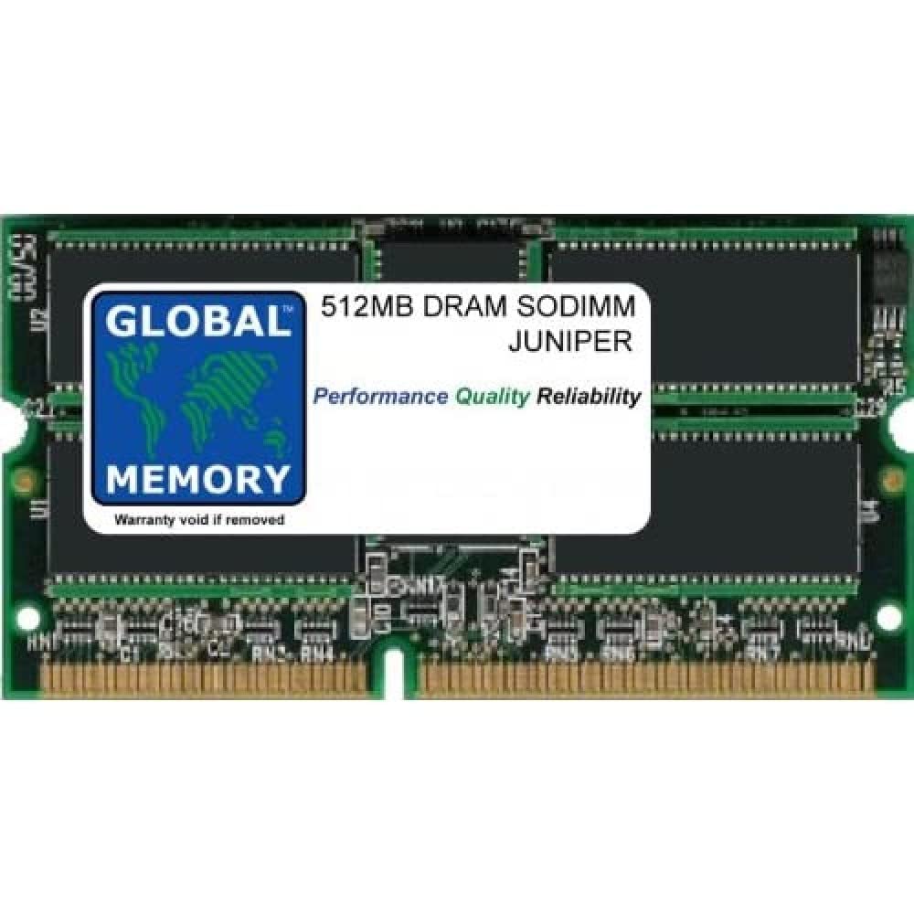 Mémoire RAM 512Mo DRAM SODIMM format compact MEM-FPC-512-S pour concentrateur Juniper FPC - 2