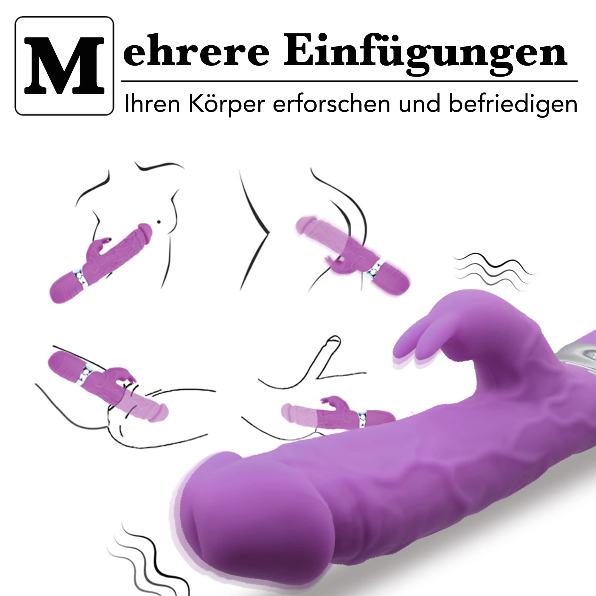 FULUTOY Realistic Dildo Vibrators for Her Clitoris and G-Spot, Rabbit Vibrators Vagina Clitoris Stimulation, Double Stimulator Massage Rod Quiet AV Vibrator with 7 Vibration Modes : Amazon.de: Health & Personal Care FULUTOY Realistic Dildo Vibrators for Her Clitoris and G-Spot, Rabbit Vibrators Vagina Clitoris Stimulation, Double Stimulator Massage Rod Quiet AV Vibrator with 7 Vibration Modes : Amazon.de: Health & Personal Care