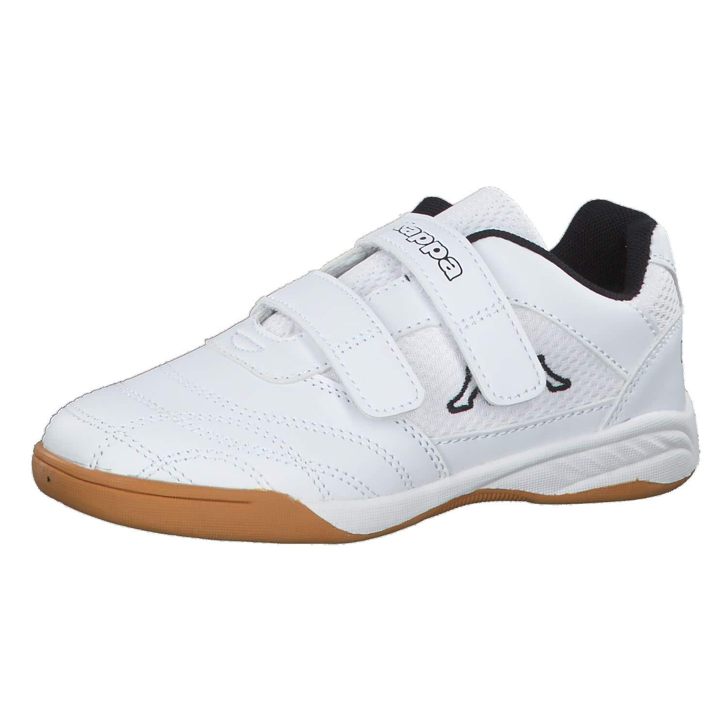 Kappa Kickoff K Unisex Kids, Scarpe, Bianco White Black, 28 EU