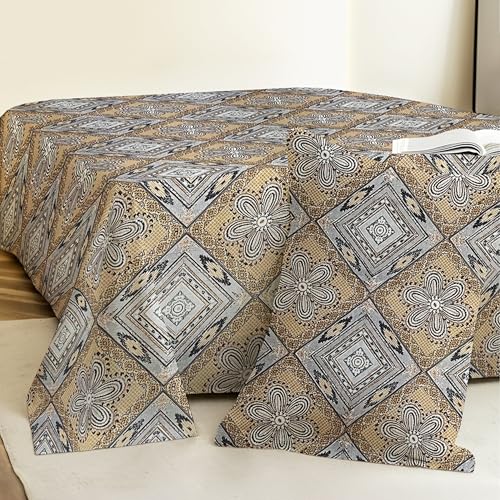 Image of Weave & Decor Cotton Bedsheet for Single Bed 90x60 Inches Soft and Breathable, Includes 1 Pillow Cover 20x30 Inches