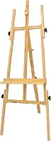 Souza & Cia, Cavalete de Pintura Compacto, Mad. Pinus Luxo (Ref: 4115)