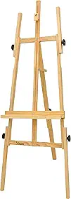 Souza & Cia, Cavalete de Pintura Compacto, Mad. Pinus Luxo (Ref: 4115)