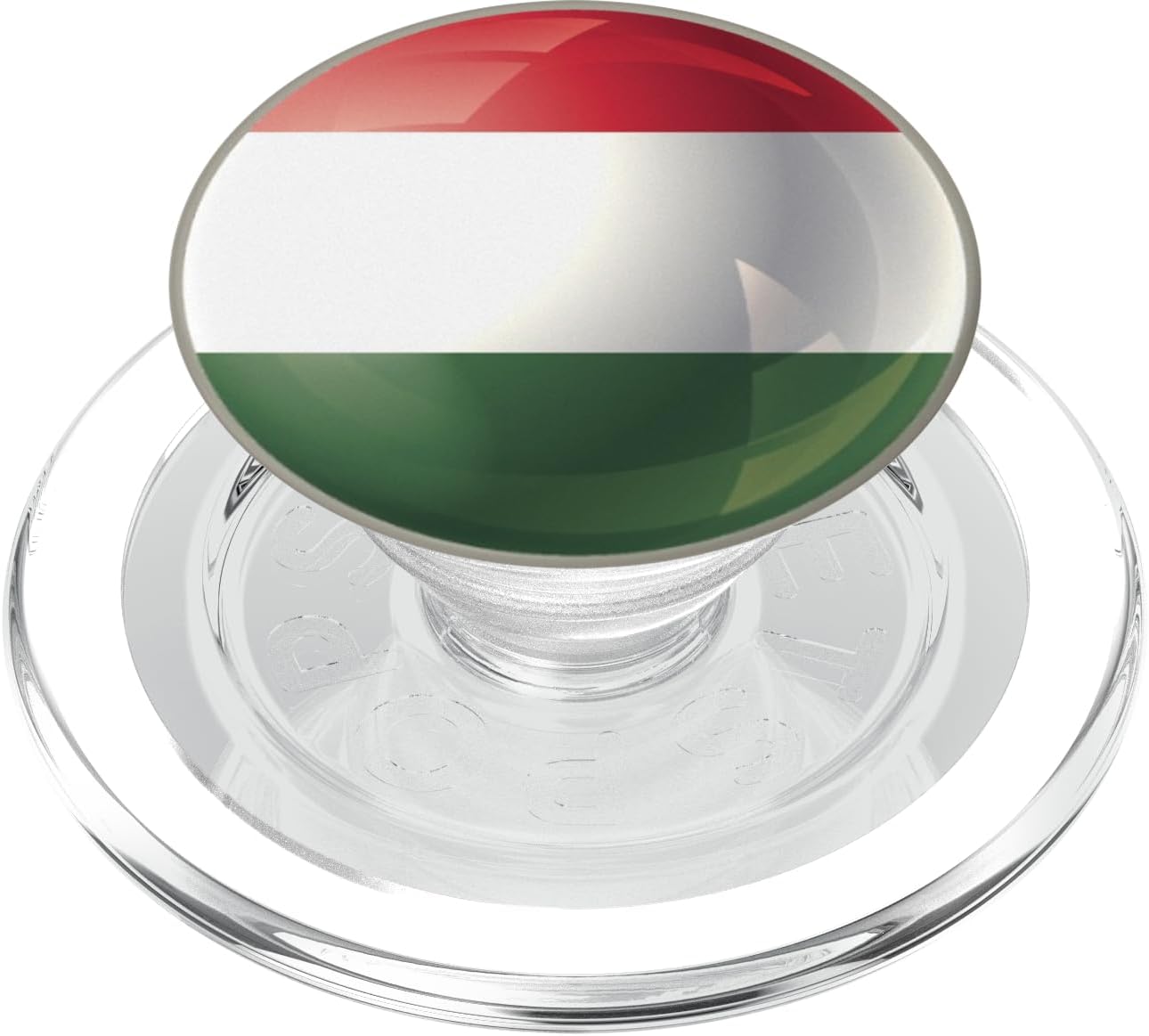 Flag of Hungary - Hungary Flag - Hungarian Flag PopSockets MagSafe PopGrip for iPhone