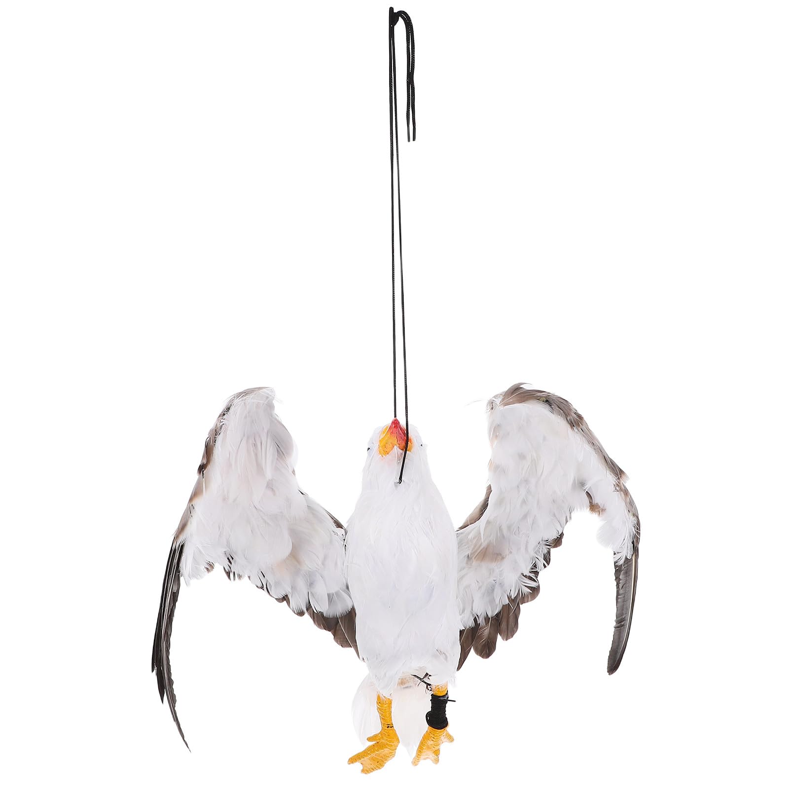 Simulation mouette morte 1/1 envergure 50cm effaroucheur oiseaux exterieur