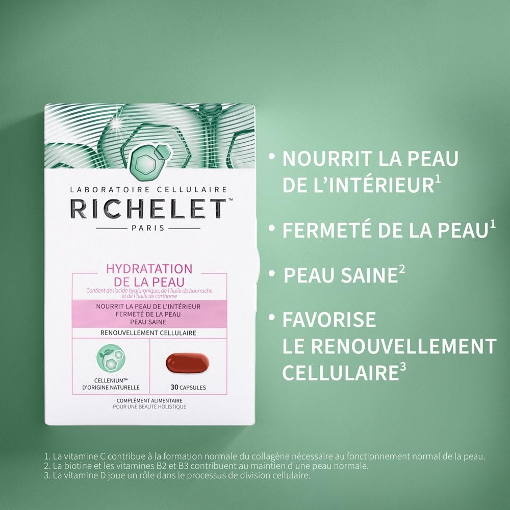Richelet Hydratation de la Peau 30 capsules