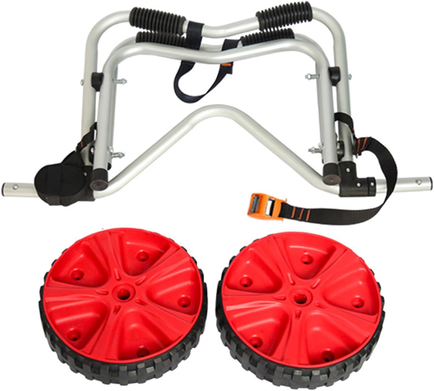 Gerrit Kayak Wheels, Kayak Trolley Cart, Aluminium Canoe, Foldable Paddle Board Trolley Boat Trailer Transport Suitable for Kayaks, Assault Boats, Drifting Boats Gerrit Kayak Wheels, Kayak Trolley Cart, Aluminium Canoe, Foldable Paddle Board Trolley Boat Trailer Transport Suitable for Kayaks, Assault Boats, Drifting Boats