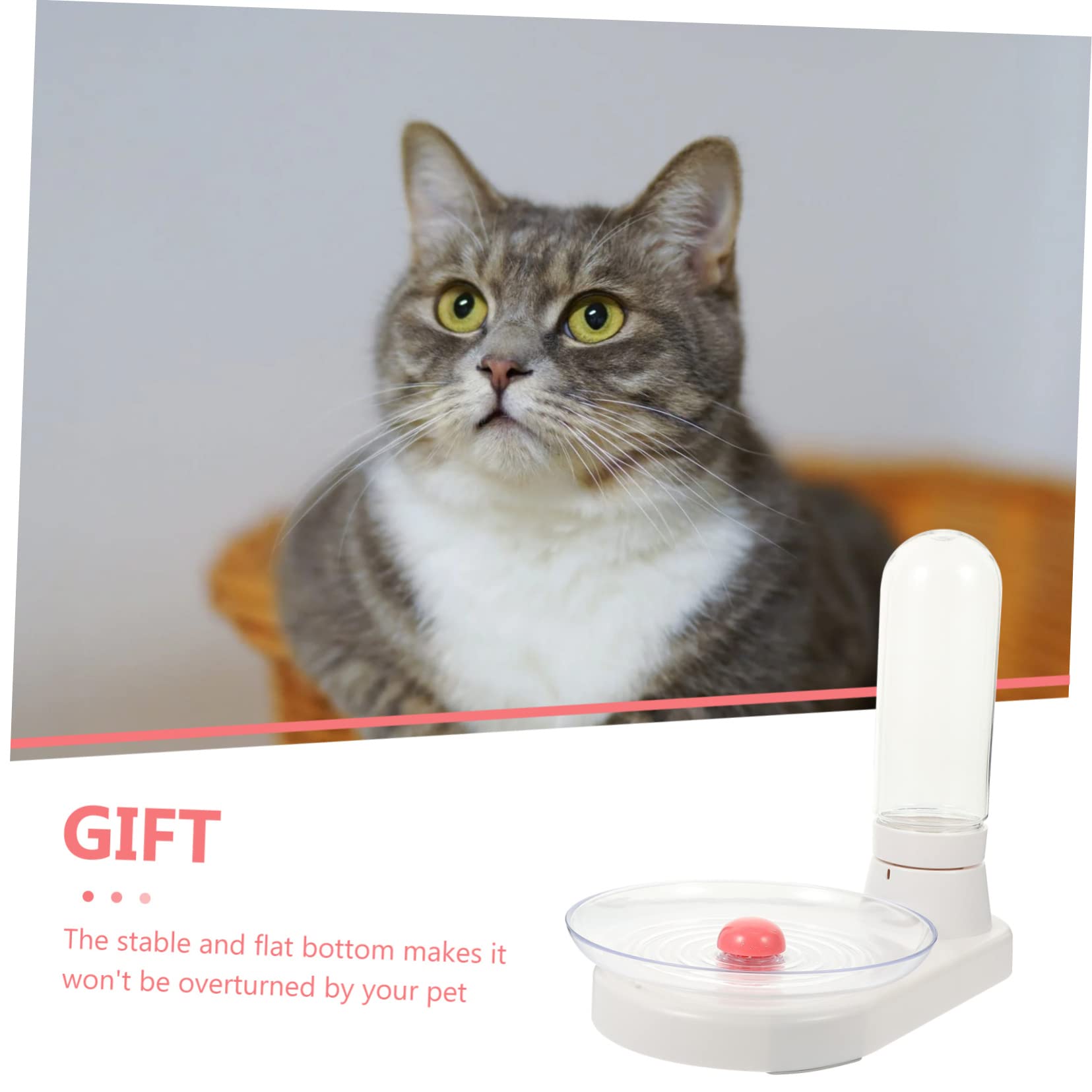 HEMOTON Wasserspender Für Haustiere Automatische Trinkbrunnen Mit Großem Volumen Für Katzen Und Hunde Einfache Bedienung Und Reinigung Geeignet Für Zuhause Und Draußen