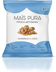 Mais Pura Pipoca Sabor Caramelo & Coco 50G