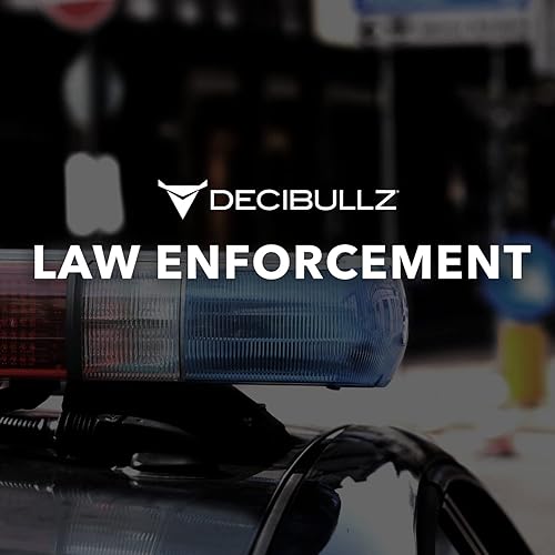 Miniatura 7 de Decibullz Receptor de auriculares de radio de 0.138 in, solo escucha tubo de bobina acústica Kit de auriculares de radio para radios