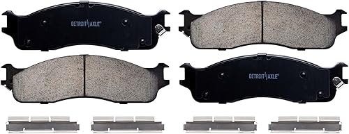 Miniatura 9 de Detroit Axle - Kit de freno delantero para Dodge Ram 2500 3500 2003-2008 Rotores de freno de disco pastillas de freno de cerámica 2004 2005 2006