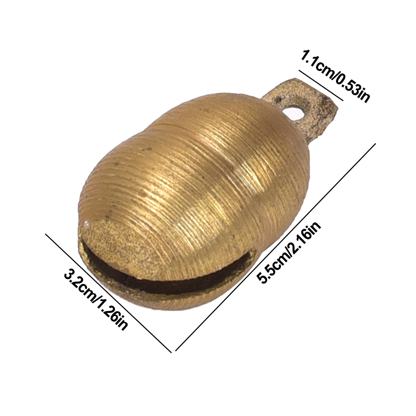 Amazon.co.jp: ジングルヤギベル、牛馬羊放牧金属家畜ベル、首に優しい