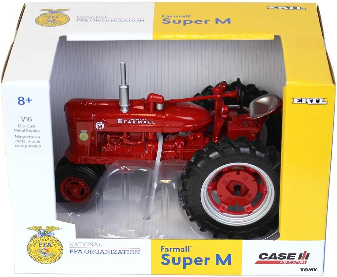 ERTL 1/16 Farmall Super M Narrow Front with FFA Logo 44269
