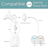 Vista 3 de Paruu Piezas de bomba compatibles con Spectra S1/S2/9 Plus, no accesorios originales, los reemplazos incluyen válvula, 6 piezas