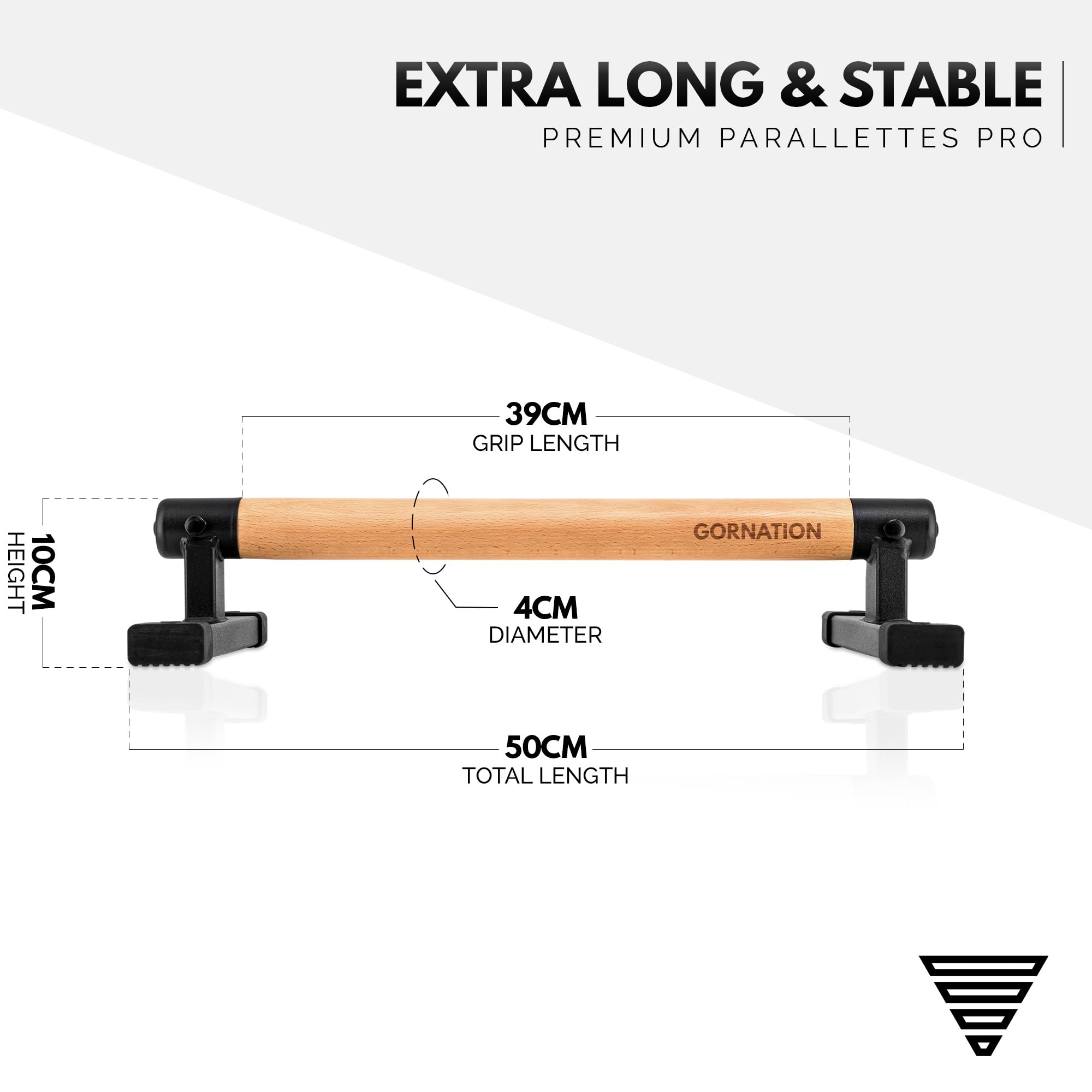 ウエイトトレーニング GORNATION Premium Parallettes Pro Parallettes