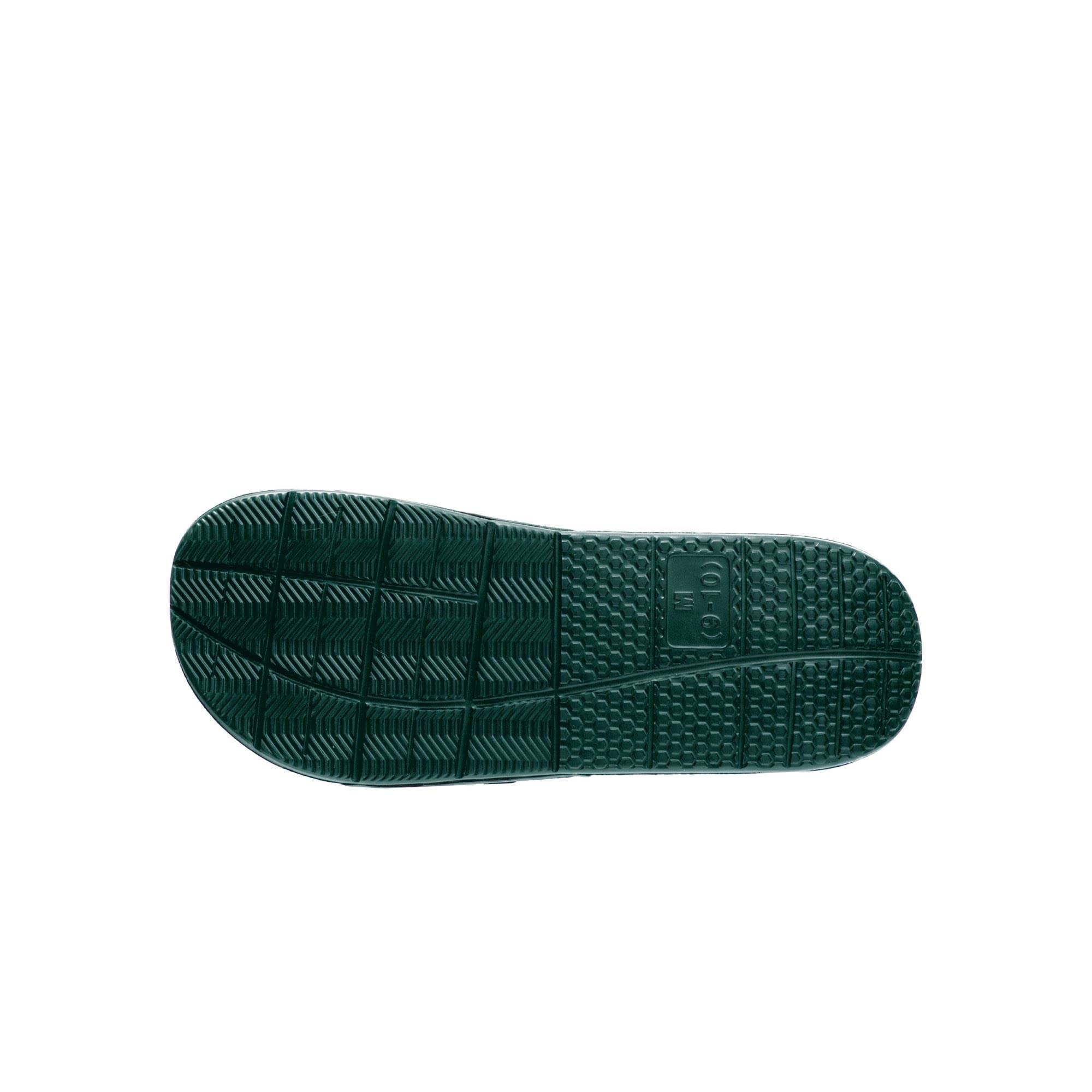 FOCO Green bay Packers NFL Colorblock Big Logo Gel Slide Green Yellow Badelatschen Hausschuhe