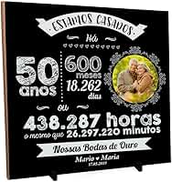 Presente Bodas Casamento Namoro Casal Azulejo Personalizado