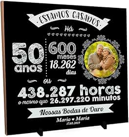 Presente Bodas Casamento Namoro Casal Azulejo Personalizado