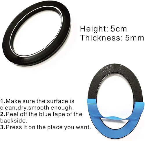 Vista 30 de Diggoo Paquete de 20 adhesivos de números de buzón del 0 al 9, 2.76 pulgadas de alto, números de dirección de puerta para apartamento, casa