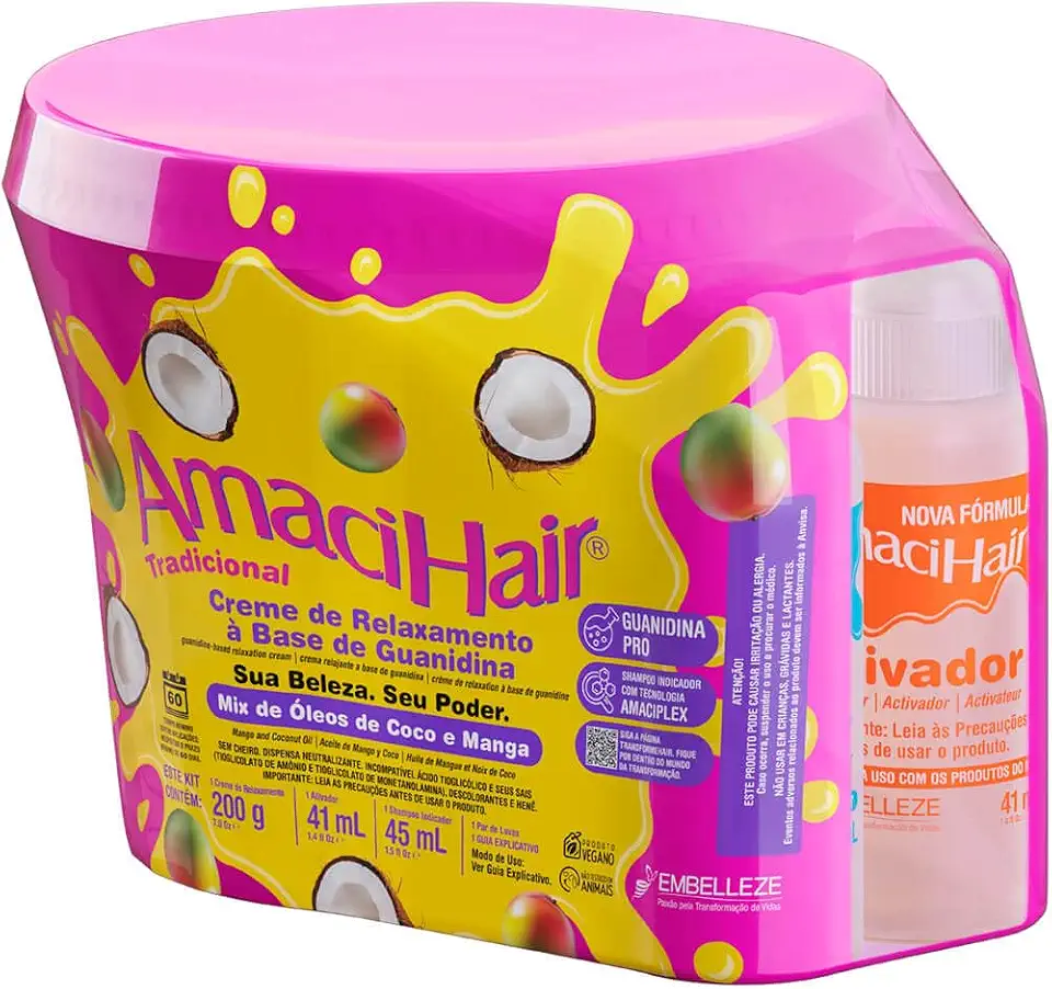 Embelleze - Cremoso Relax Amacihair Baldinho 220Gr Trad