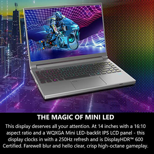 Acer Predator Triton 14 Gaming/Creator Laptop | Intel i7-13700H di 13a generazione | NVIDIA GeForce RTX 4070 | Mini LED da 14" 250Hz G-SYNC Display | 16GB LPDDR5 | SSD PCIe Gen4 da 1TB |WiFi 6E | PT14 - Notebook - Immagine 3