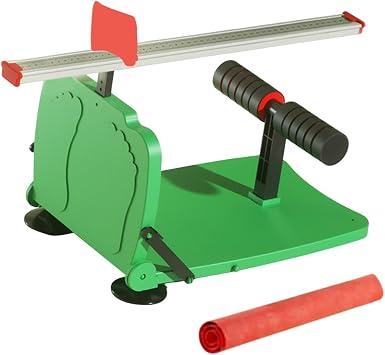 kowaku Sit and Reaching Tester with 4 Suction Cups Flexibility Assessment Tester Glide Smoothly Ligament Measuring Instrument Gauge