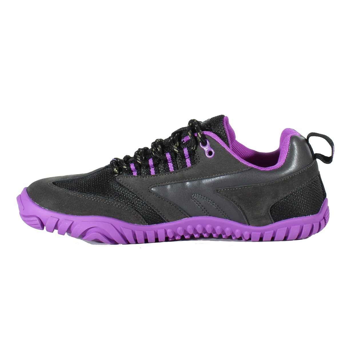 HI-TEC - Zapatillas Barefoot Mujer Figaro Low WP Women | Deportivas Barefoot Mujer Montaña, Senderismo | Calzado Respetuoso, Cómodo, Minimalista | Ligero, Transpirable y Flexible