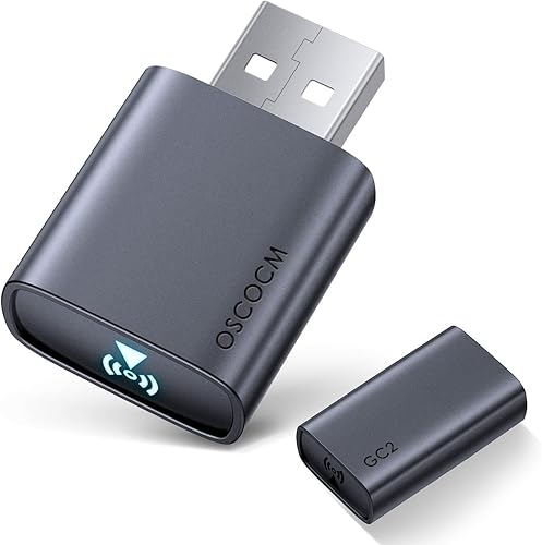 OSCOCM Wireless CarPlay Adapter 2025 for iPhone Convert Wired to