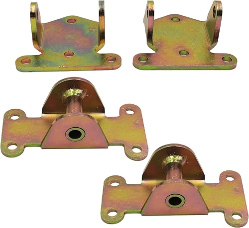 Miniatura 3 de YHB Conjunto de montaje de motor sólido SBC BBC para Chevy Frame MountRat Rod Hot Street Engine Bracket Kit 3990914 3960768 6258154 - Soportes de