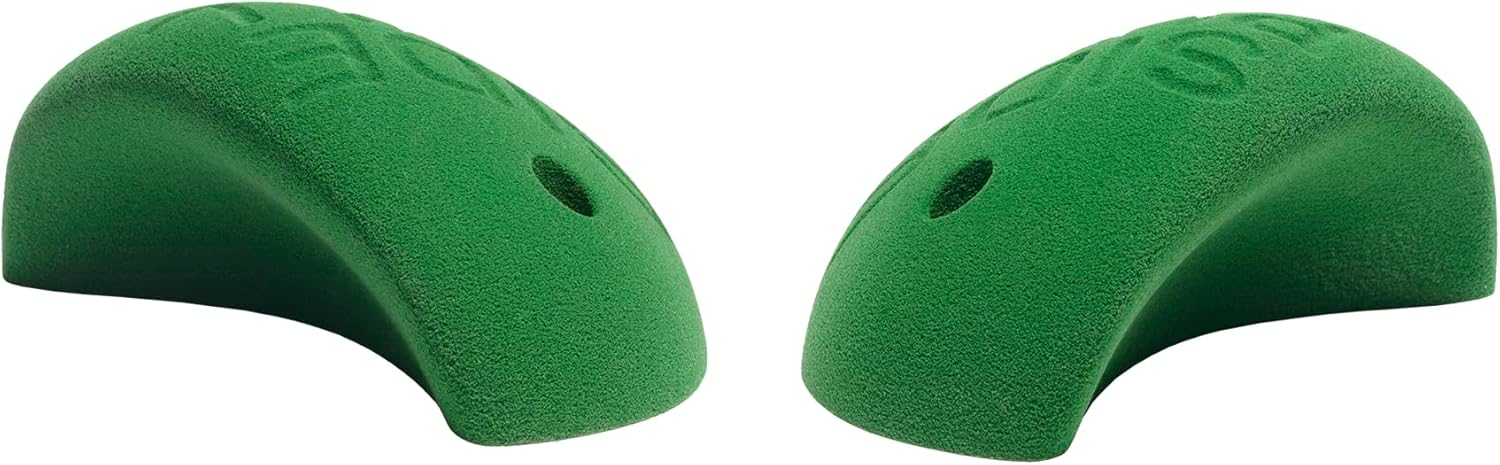 Atomik Climbing Holds Educational Sidepulls in Green