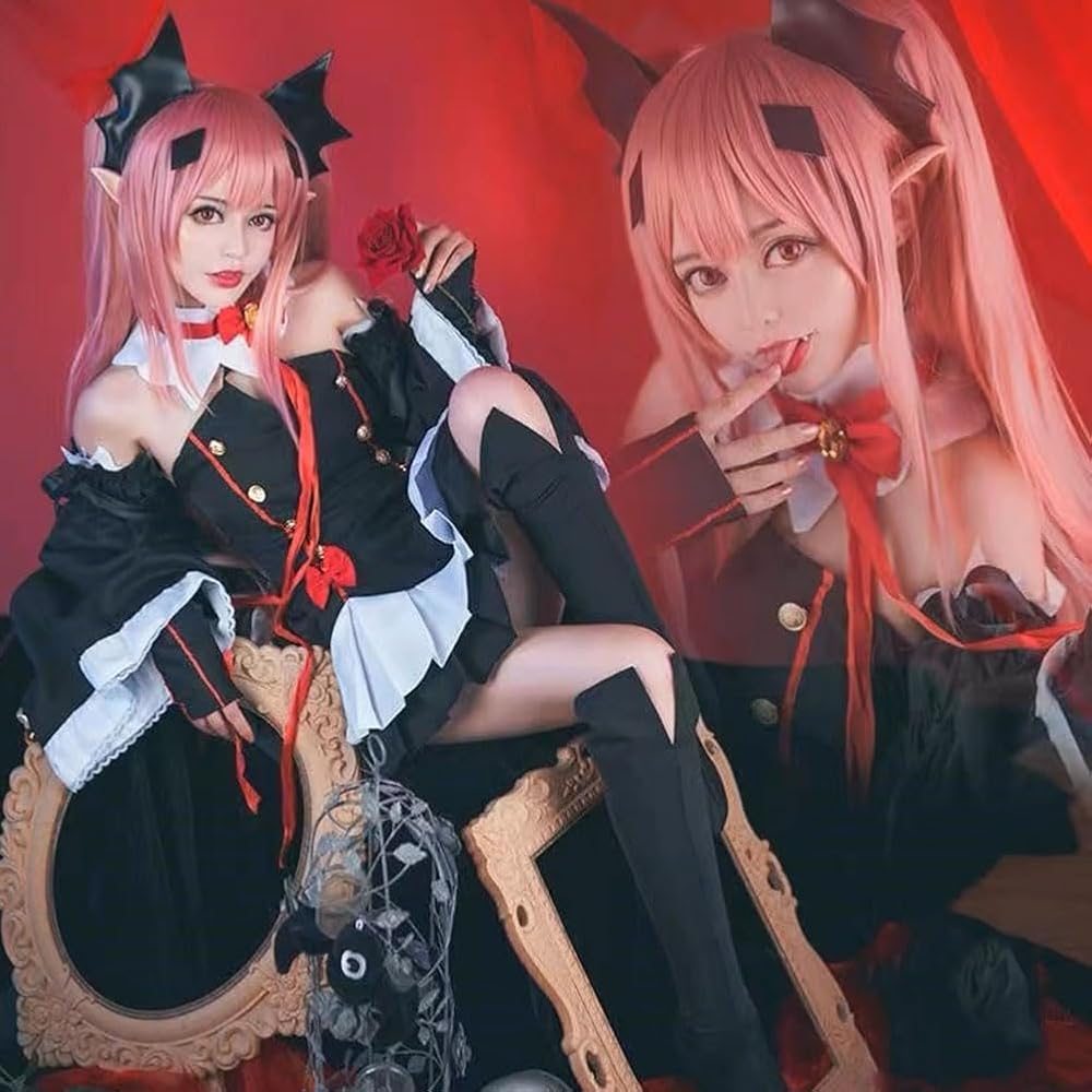 Amazon.co.jp: [Picksoco] ウィッグ 終わりのセラフ コスプレ衣装