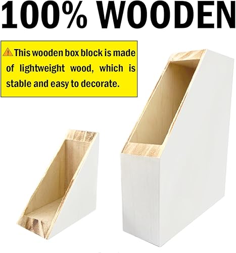 Miniatura 3 de Cartel de madera divertido con texto en inglés "I'm a Professional Wood Block Box" para decoración de escritorio para el hogar, oficina, estantería,